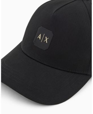 Men's Black and Gold Baseball Hat