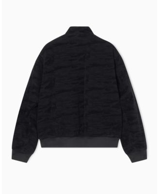 Men's Jacquard Camouflage Bomber Jacket