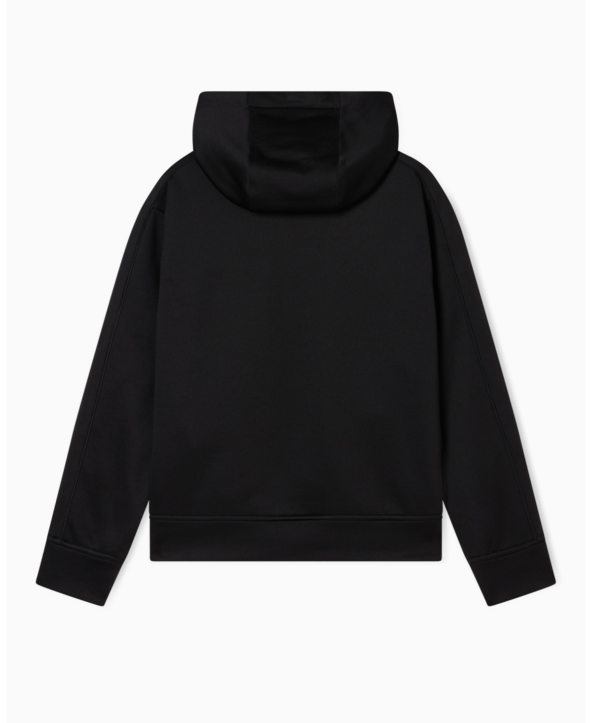 A|X Armani Exchange Men's Black and Gold Fleece Full Zip Hoodie