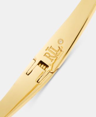 Imitation Pearl Bypass Bangle Bracelet