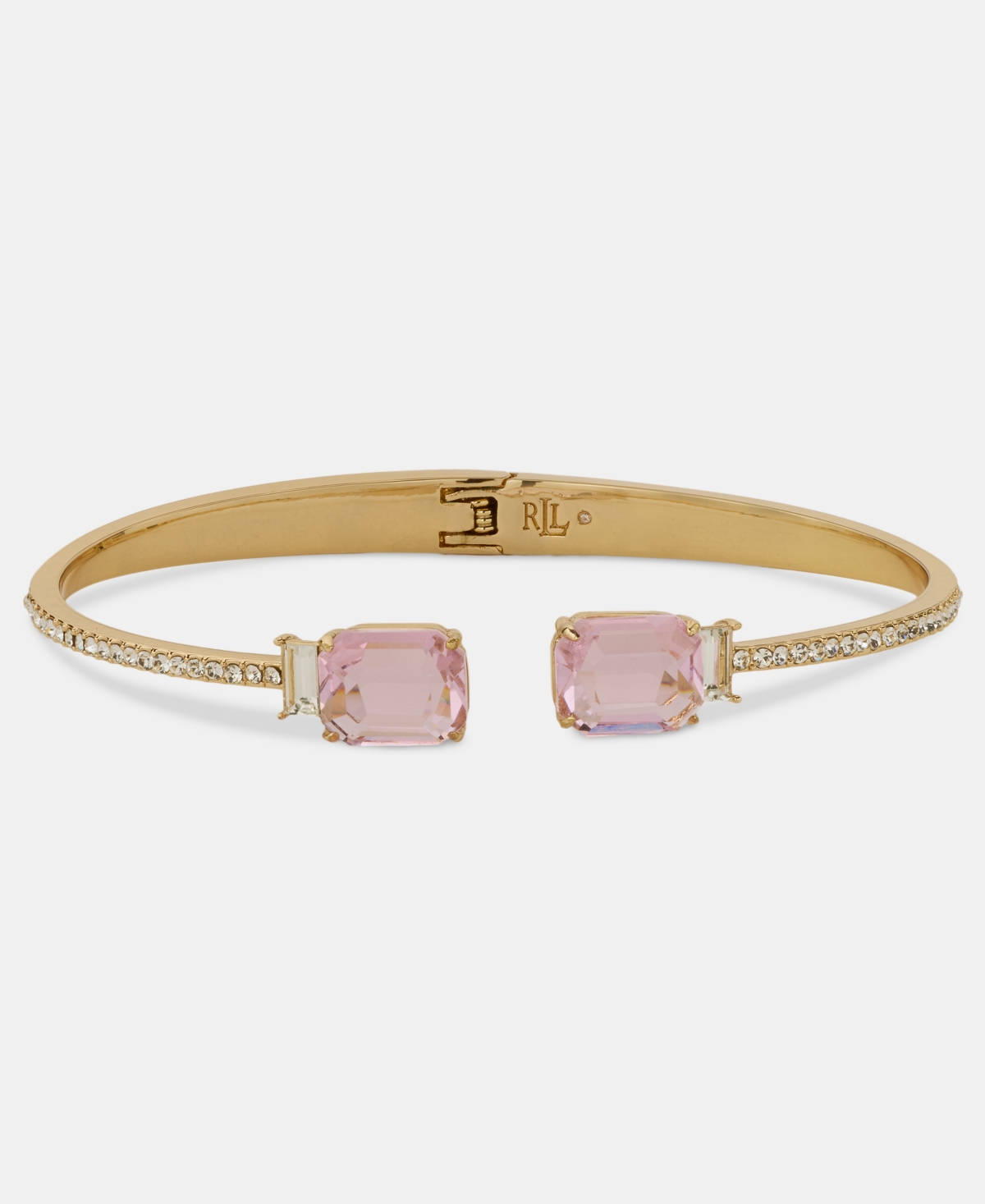 Lauren Ralph Lauren Crystal Stone Cuff Bracelet