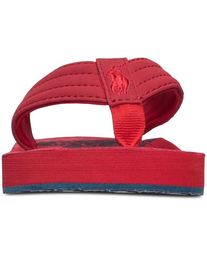 Polo Ralph Lauren Little Boys' Theo Big Pony FlipFlop Sandals from Finish Line Macy's