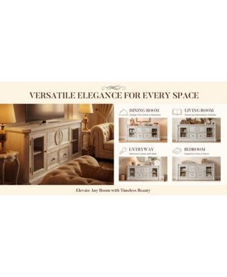 Solid Wood Sideboard , Full Assembled , Created for Macy's