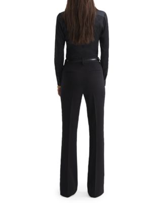 Women's Flared Suit Pants