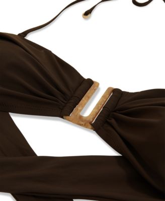 Women's Removable-Strap Bandeau Bikini Top