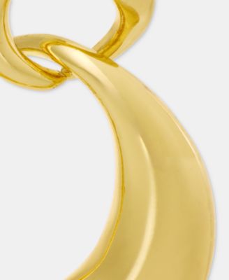 Puffy Linked Drop Earrings