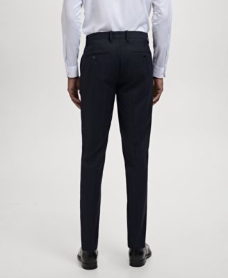 Men's Milan Slim-Fit Suit Pants