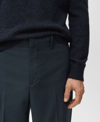 Men's Boston Slim-Fit Suit Trousers