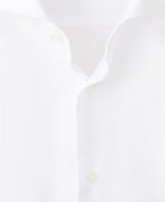 Men's Slim-Fit Cotton Dress Shirt