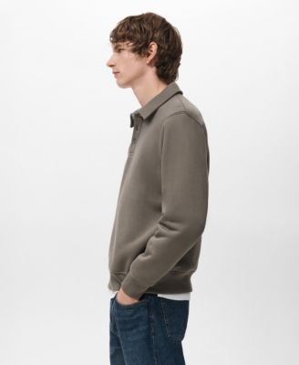 Men's Regular-Fit Polo Sweatshirt