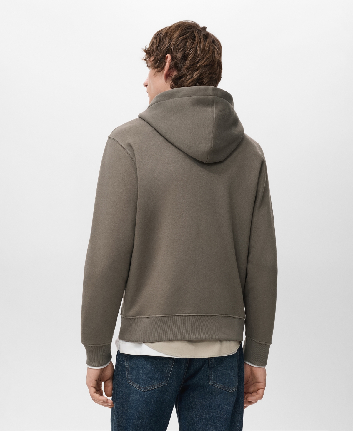 Mango Men's Zipped Hoodie