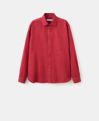 Men's Pocket Linen Shirt