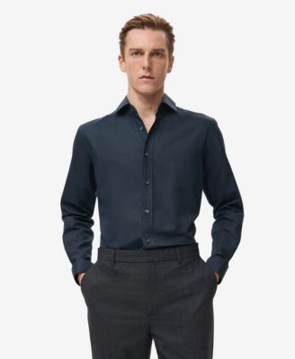 Men's Cotton Slim-Fit Shirt
