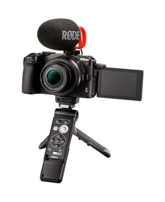 Z 30 Mirrorless Camera Creator's Kit, Bundle with 64GB Memory Card, Shoulder Bag, EN-EL25 Battery, Screen Protector, 46mm Filter Kit, Cleaning