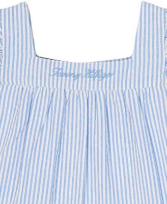 Baby Girls' Eyelet Dress & Bloomers, 2-Piece Set