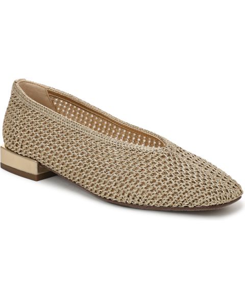 Женские трикотажные балетки Sam Edelman Kasey, цвет: Янтарный золотой