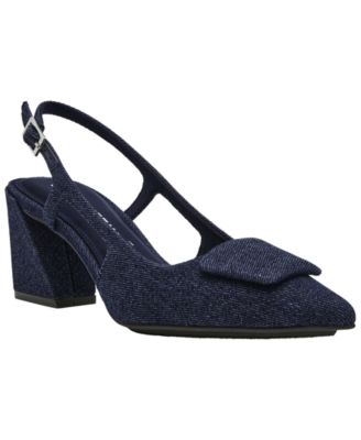 Women's Renetta Slingback Block Heel Pumps