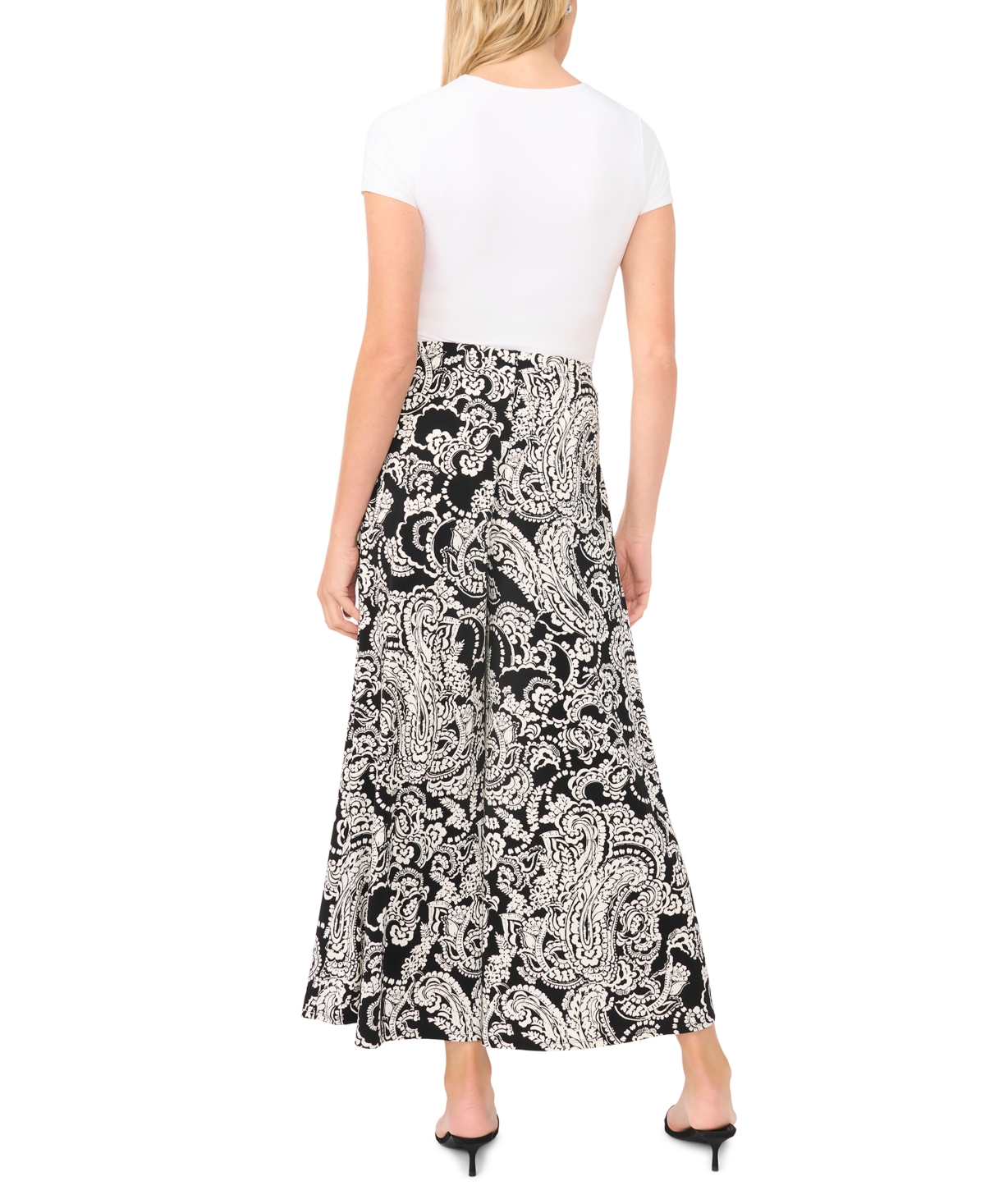 Sam & Jess Women's Wide-Leg Pull-On Pants