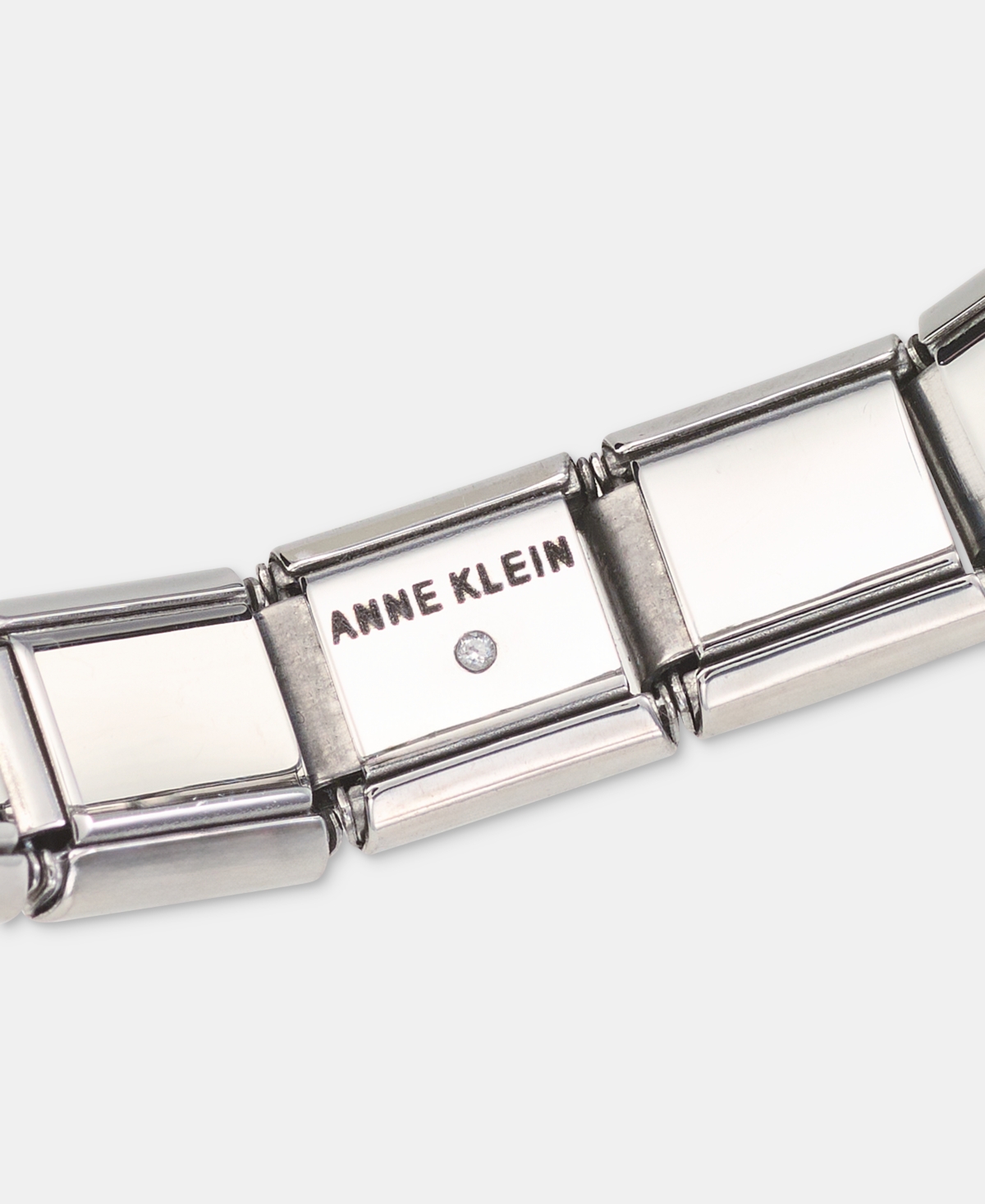 Anne Klein Padlock Charm Stretch Bracelet