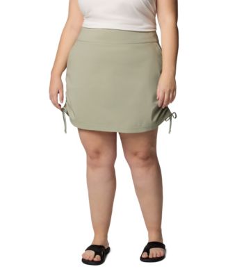 Plus Size All Seasons Regular Fit Skort