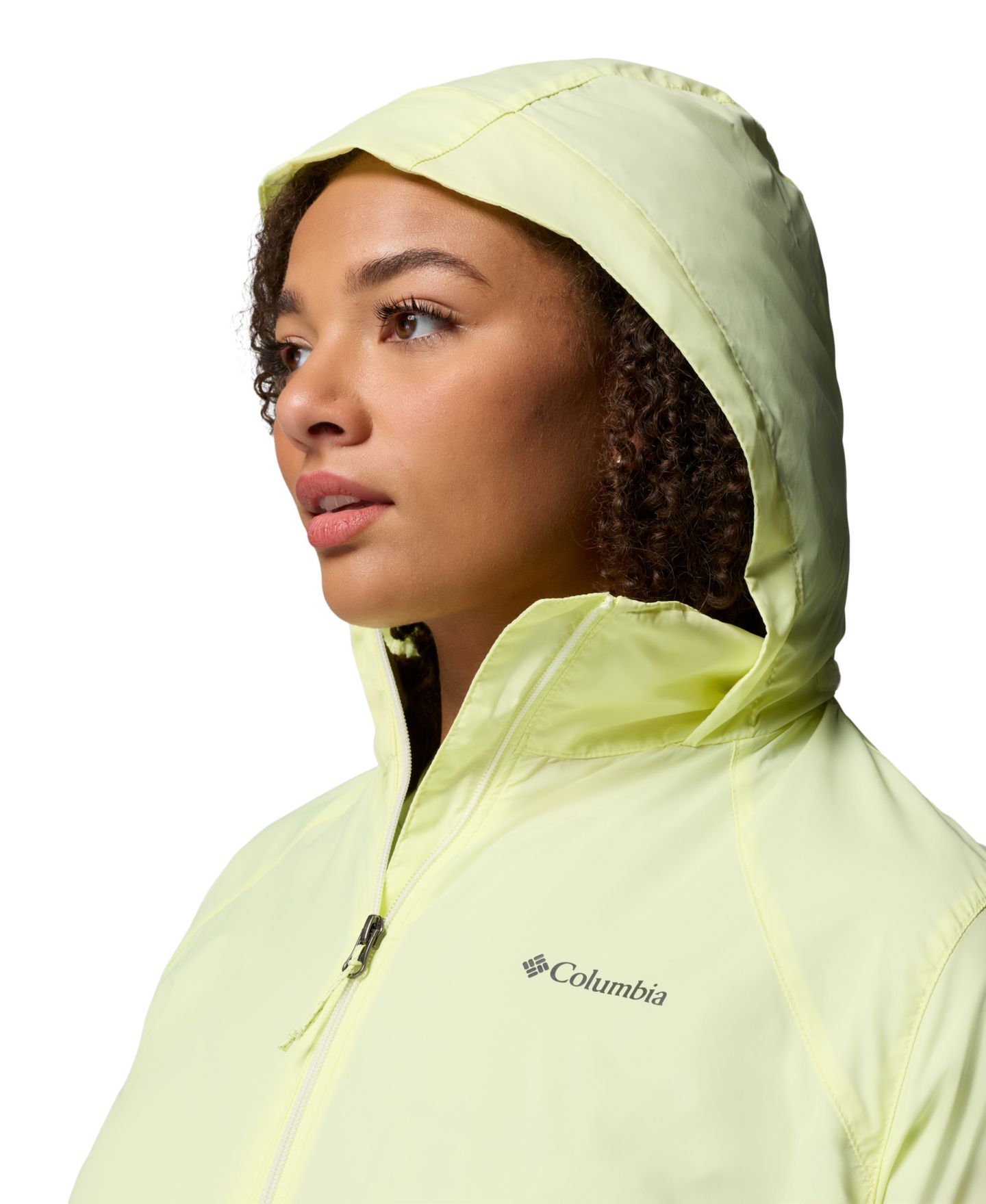 Женская куртка Columbia Plus Switchback IV Lightweight Rain Shell, цвет: Мглистый — фото 9