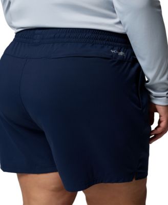 Plus Size Rugged Water Comfort Stretch Shorts