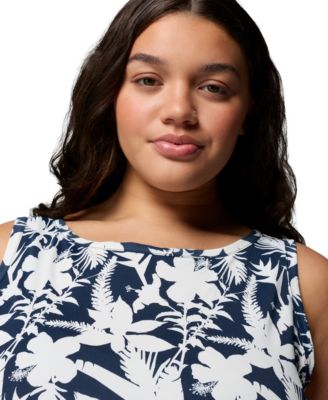 Plus Size Chill River Printed Active Dress