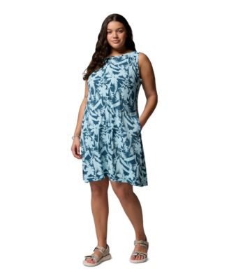 Plus Size Chill River Printed Active Dress