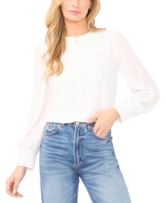 Women's Crewneck Long-Sleeve Top