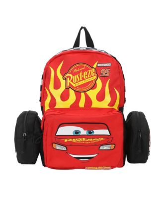 Lightning McQueen Rusteze Bumper Ointment 16.5” Red Backpack