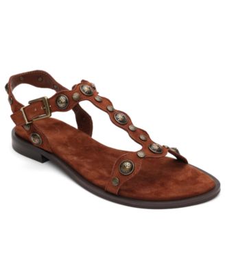 Women's Phanny Round Toe Flat Sandals