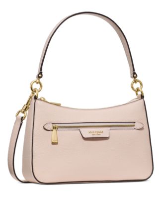 Hudson Small Pebbled Leather Convertible Shoulder Bag