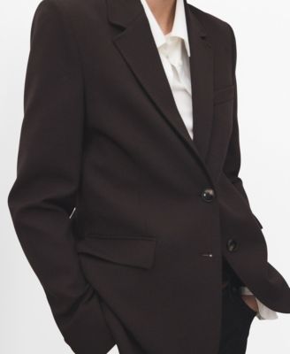 Women's Straight-Fit Suit Blazer