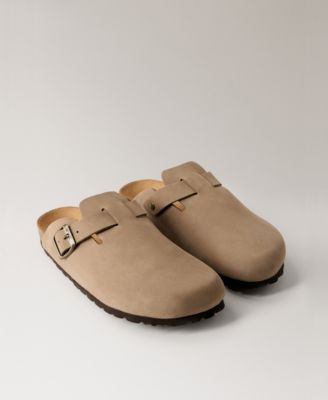 Women's Leather Clog Shoes