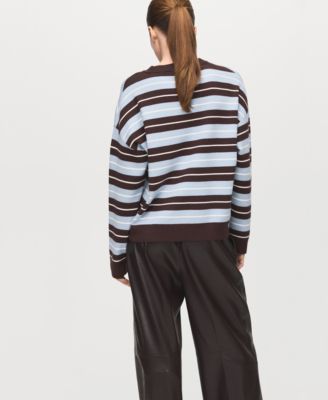 Women's Oversized Striped Sweater