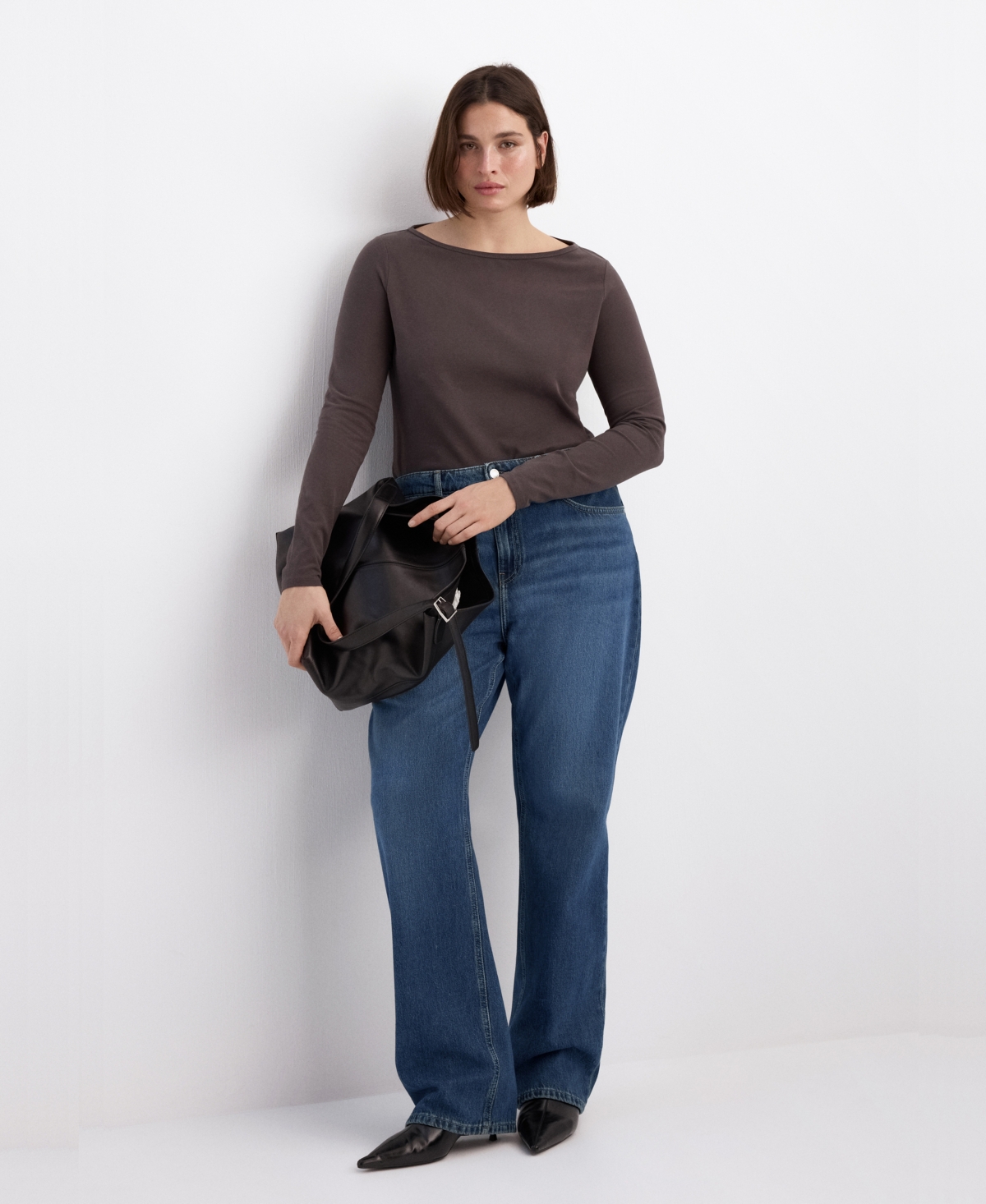 Mango Women's Matilda Mid-Rise Straight Jeans