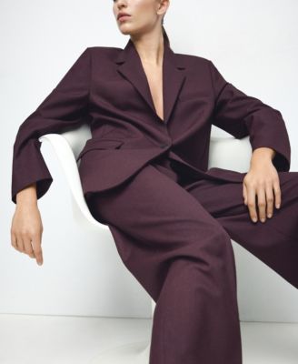 Women's Wide Leg Suit Pants