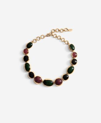 Women's Combined-Resin Bead Necklace