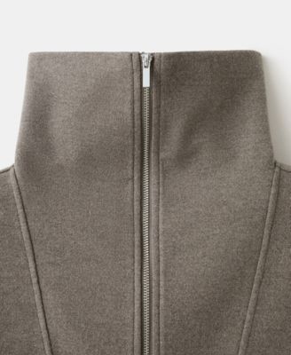 Women's Turtleneck Zip Sweater