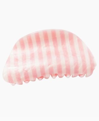 Cherry and Stripe Claw Clip, 2-Piece Set