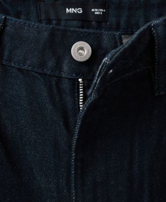 Women's High-Rise Wide Leg Rinse-Wash Jeans