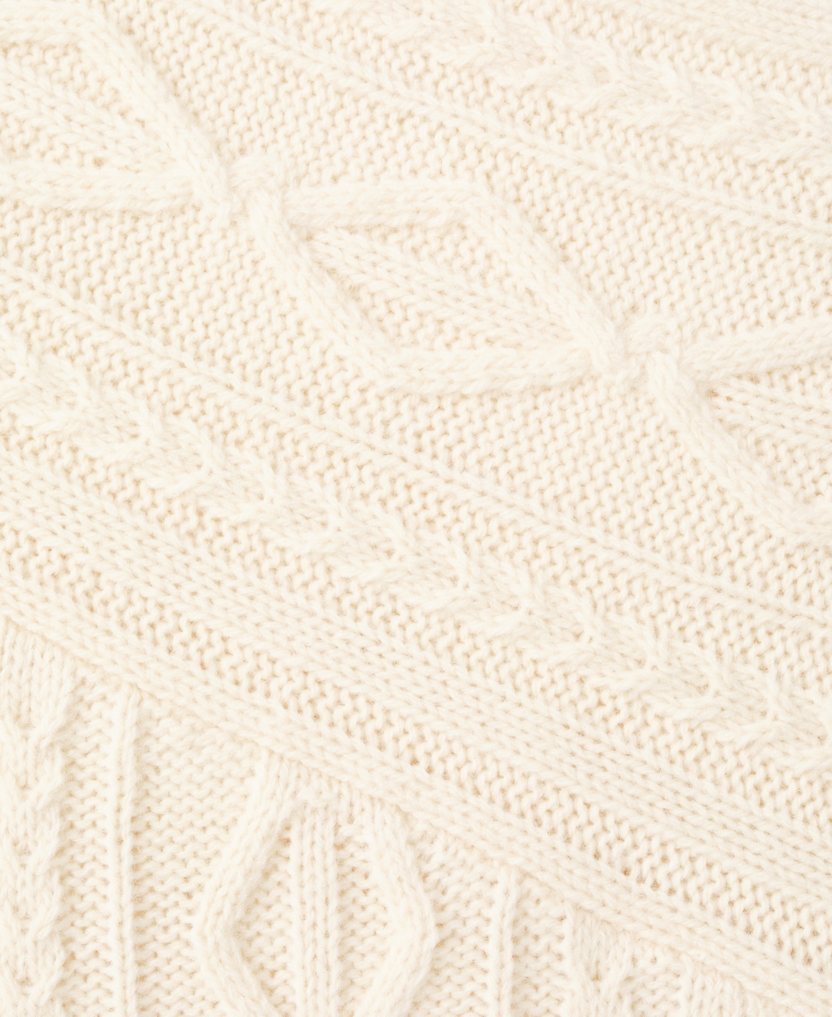 Mango Women's Braided Wool-Blend Sweater