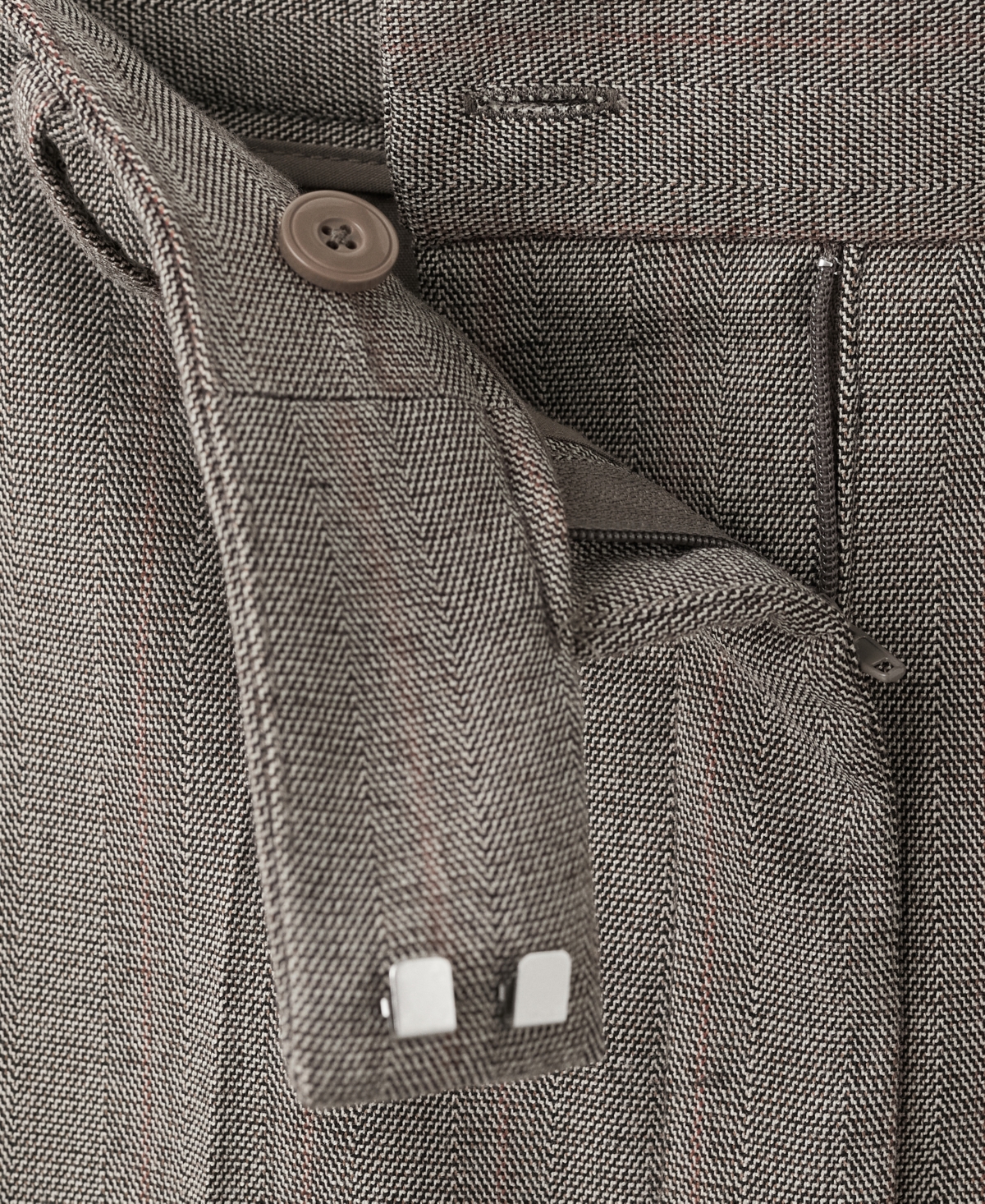 Mango Women's Slim Cropped Pinstripe Pants