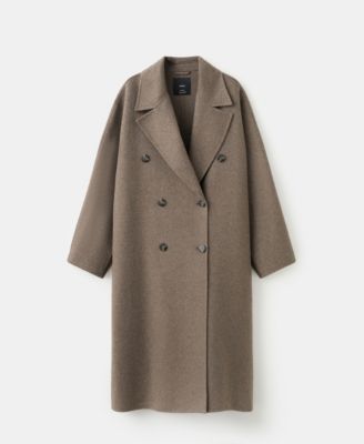 Women's Handmade Oversized Wool Coat