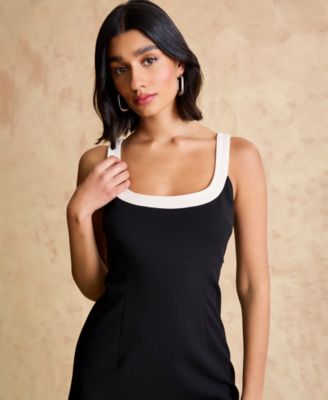 Women's Scoop Neck Tank Mini Dress