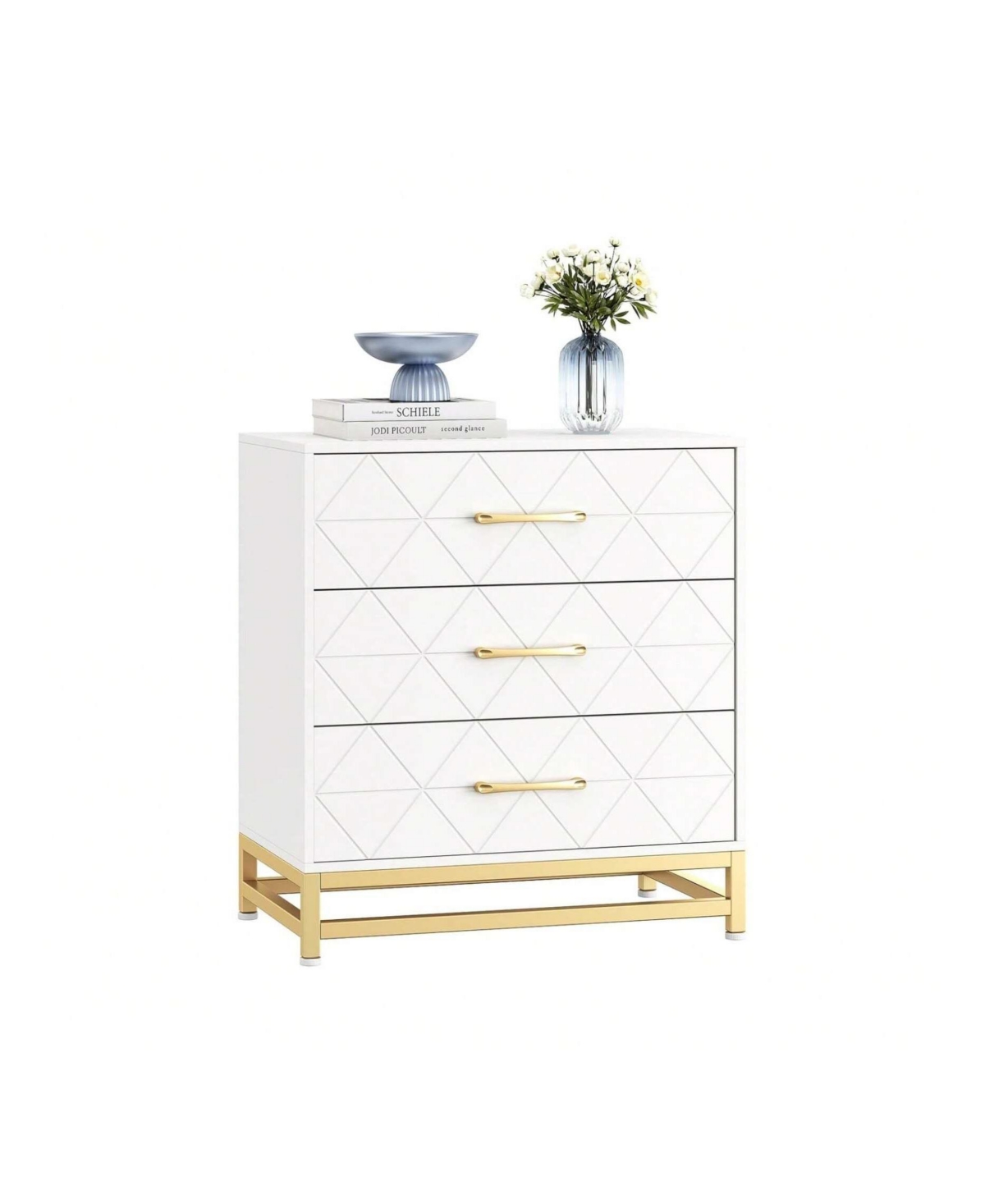 gaomon 3-Drawer Wood Dresser