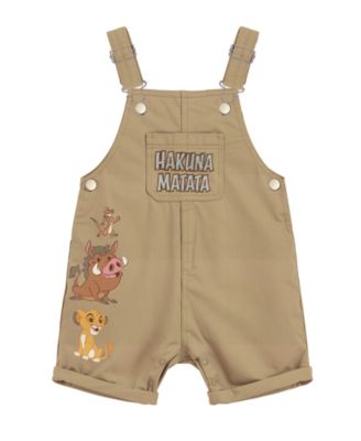 Baby Boys' Lion King T-Shirt & Shortall, 2-Piece Set