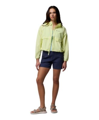 Women's Cropped Rain Jacket Columbia Women's Spire Valley Cropped