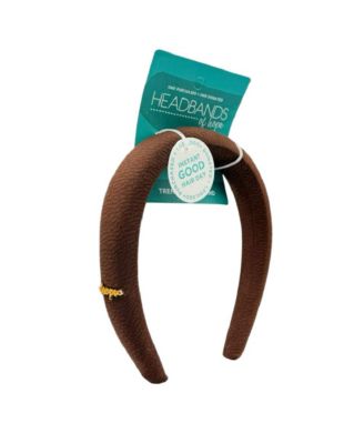 Women's Classic Padded Headband - Dark Brown