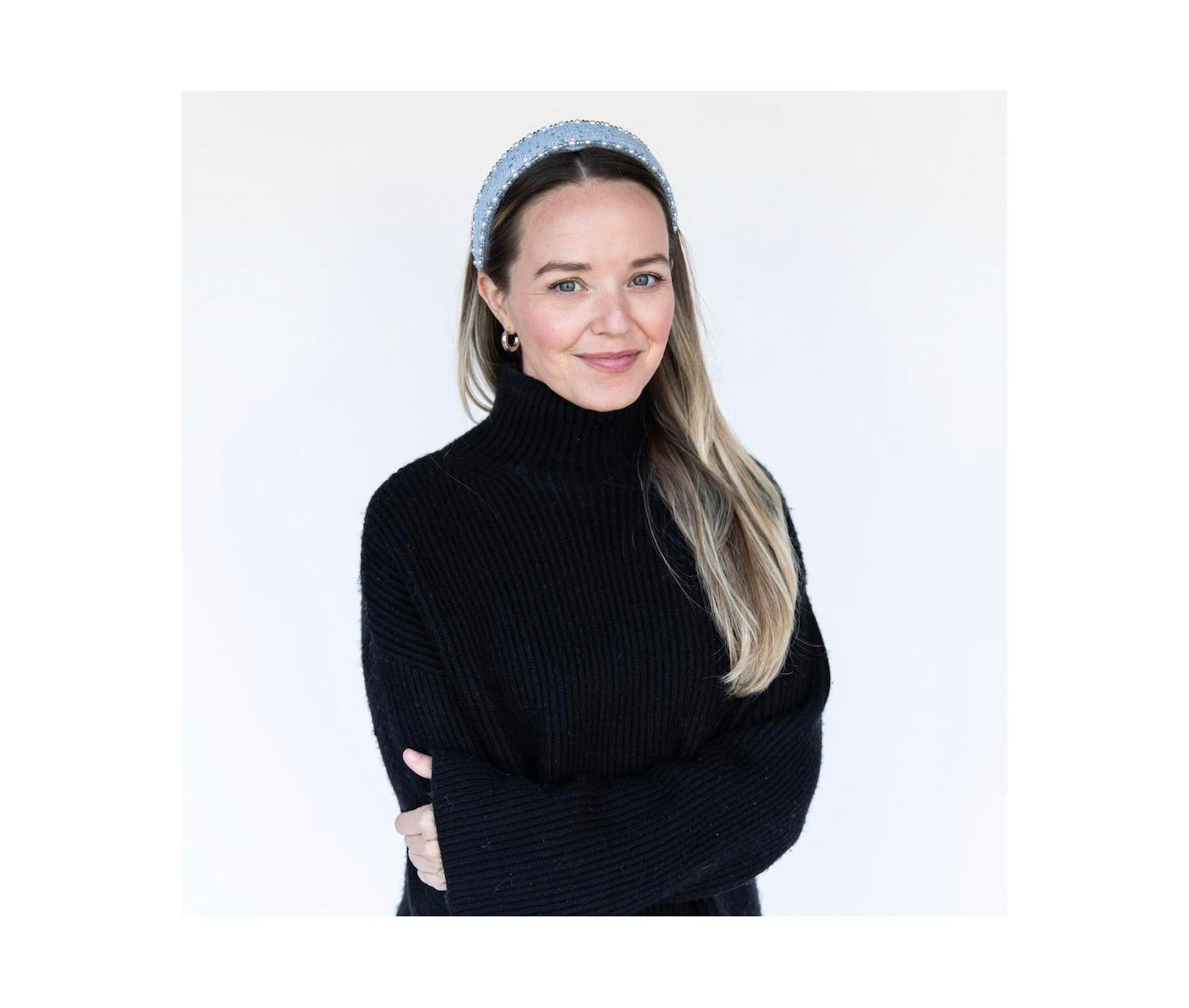 Женские аксессуары для волос Headbands of Hope Classic Pearl Headband - Sky Blue — фото 7